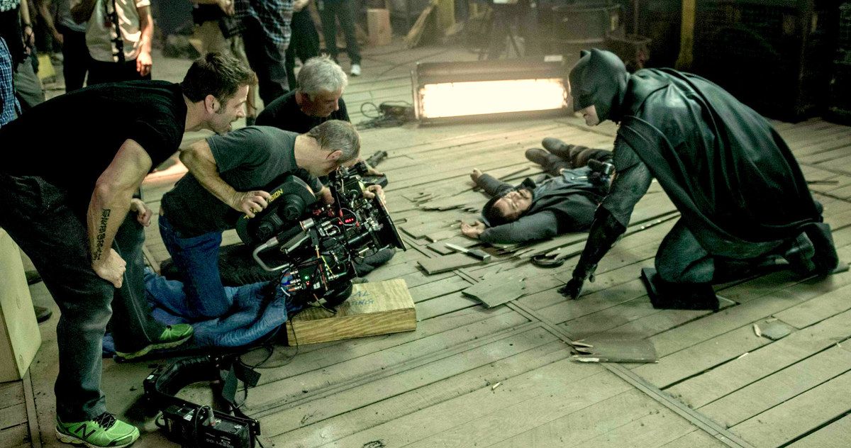 Ben Affleck Rewrote Batman v Superman Script While Wearing Batsuit?