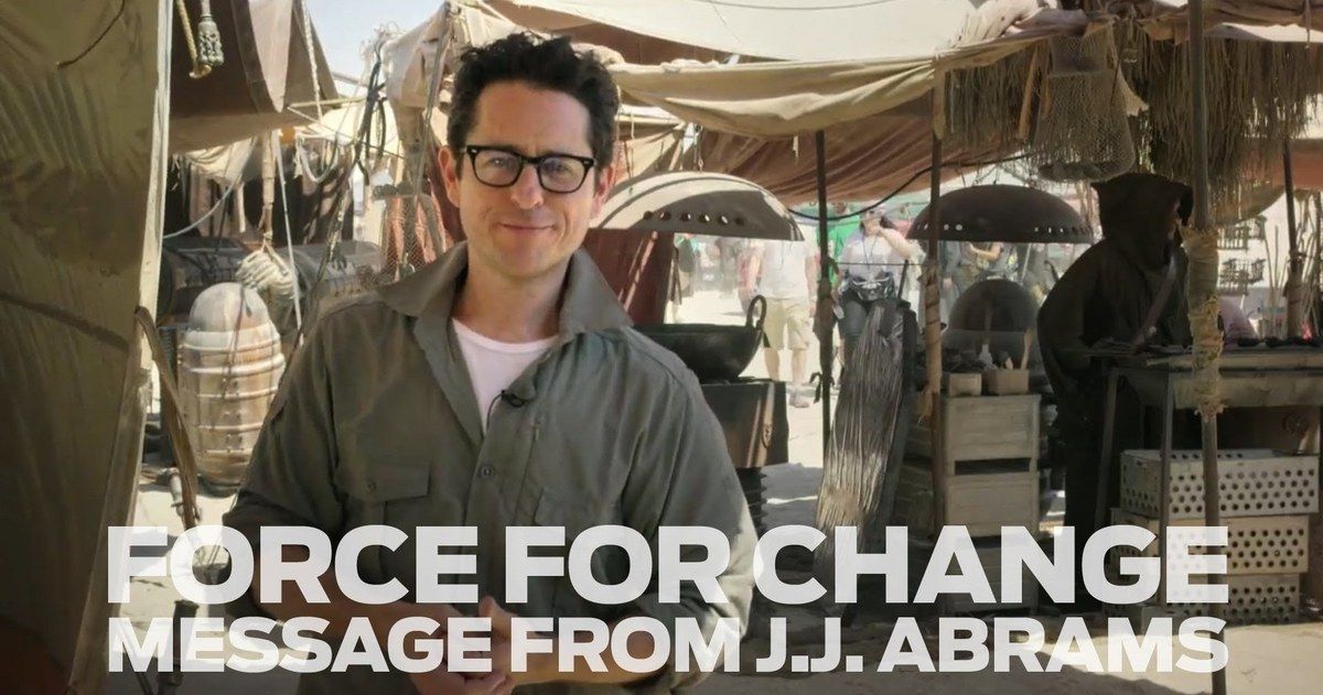 J.J. Abrams Announces a Chance for Fans to Be in Star Wars: Episode VII!