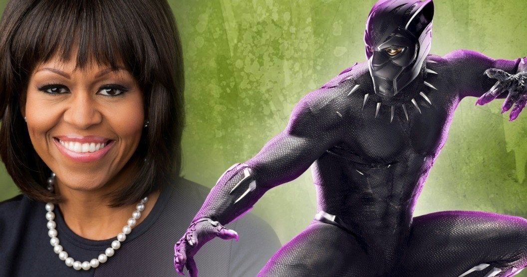 Michelle Obama Praises Black Panther Team