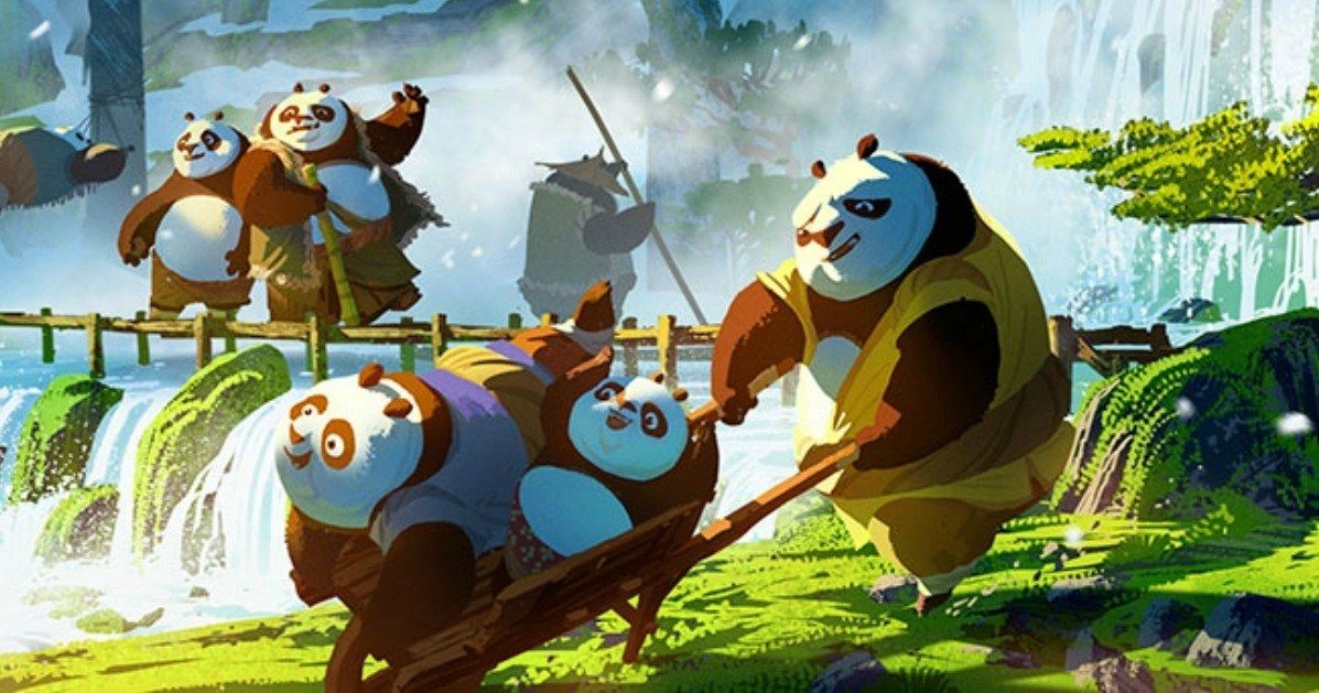 Kung Fu Panda 3 Concept Art Goes Inside Panda Village