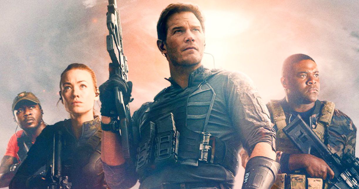The Tomorrow War Motion Posters Unite Chris Pratt's Time Traveling Army of Alien Fighters