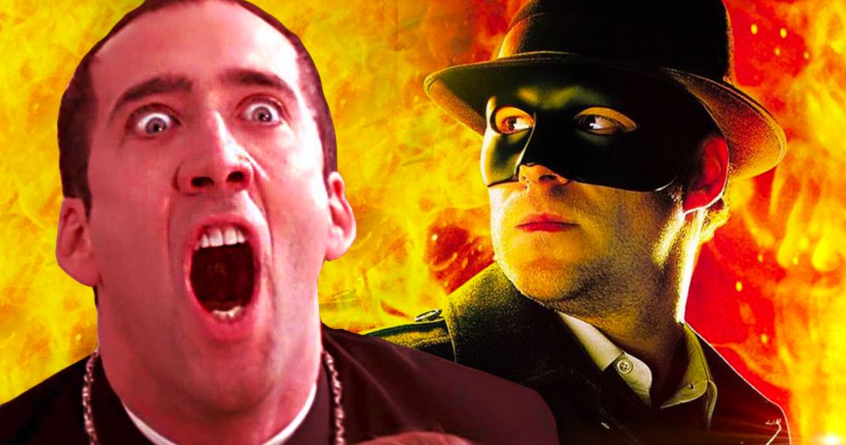 Nicolas Cage Responds After Seth Rogen Said He Wanted to Play a White Jamaican in The Green Hornet