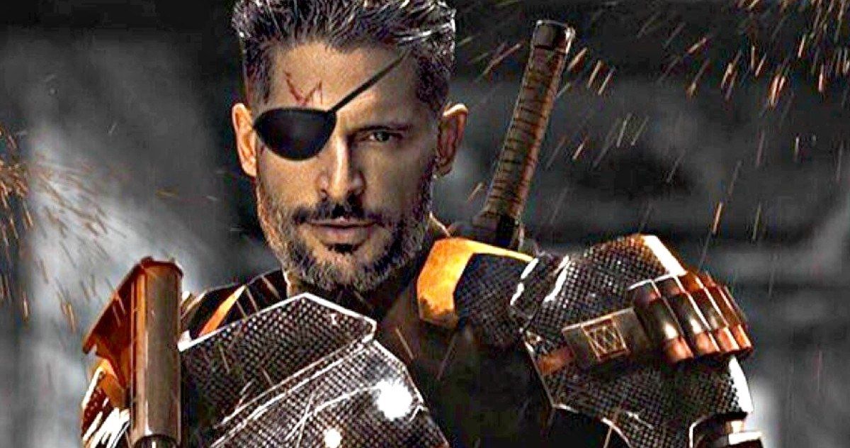 Deathstroke Goes Unmasked in New Justice League Photo
