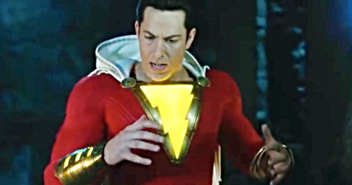 Shazam TV Trailer Flies High with DC's Funnest Hero
