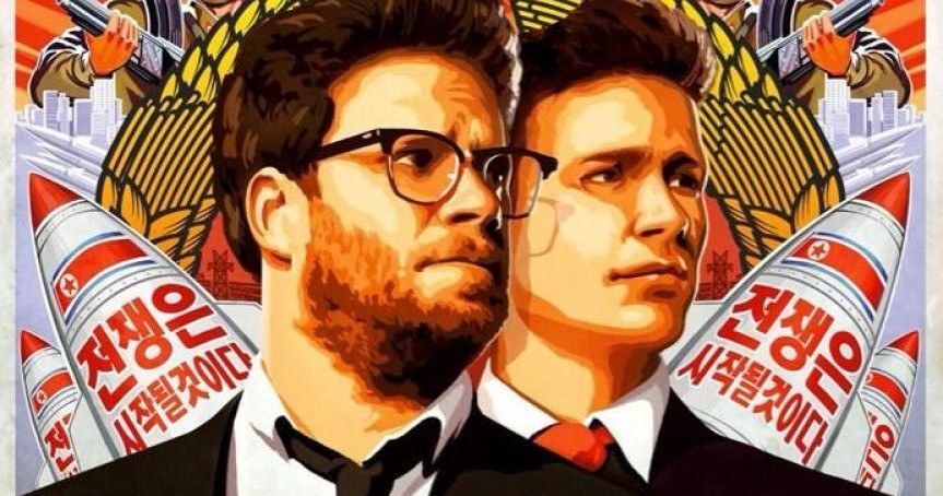 The Interview Poster with James Franco and Seth Rogen
