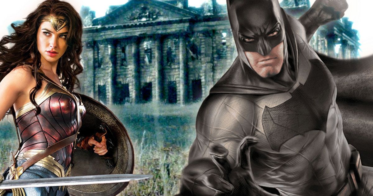 New Wayne Manor Revealed in Justice League Reshoot Photos?
