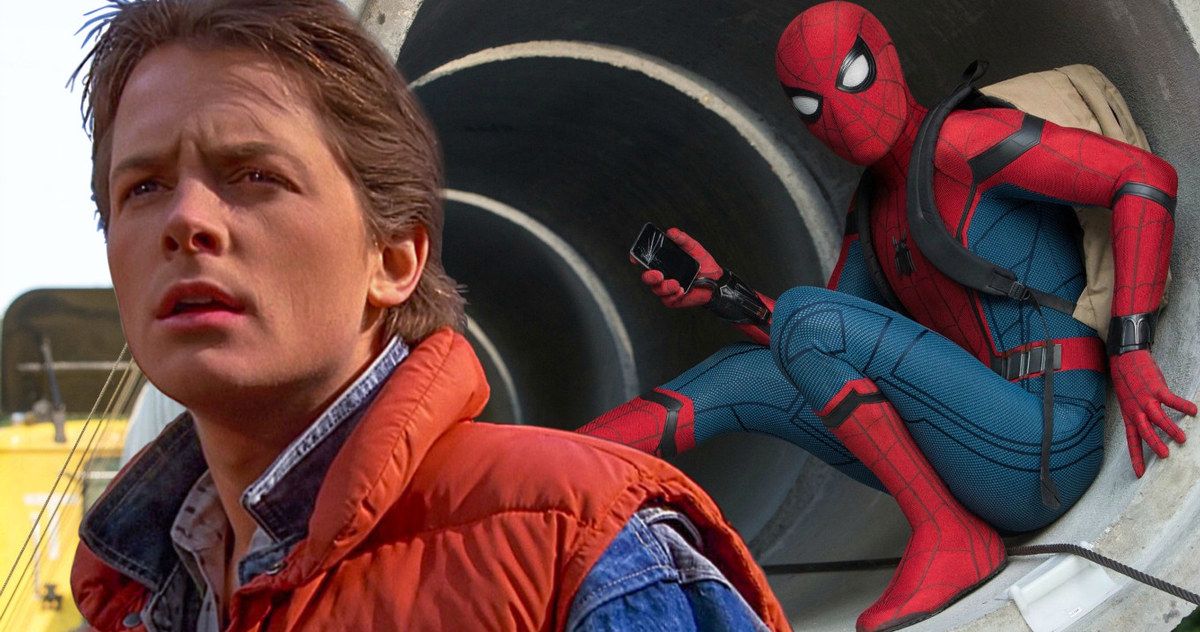 Tom Holland Based His Spider-Man on Marty McFly