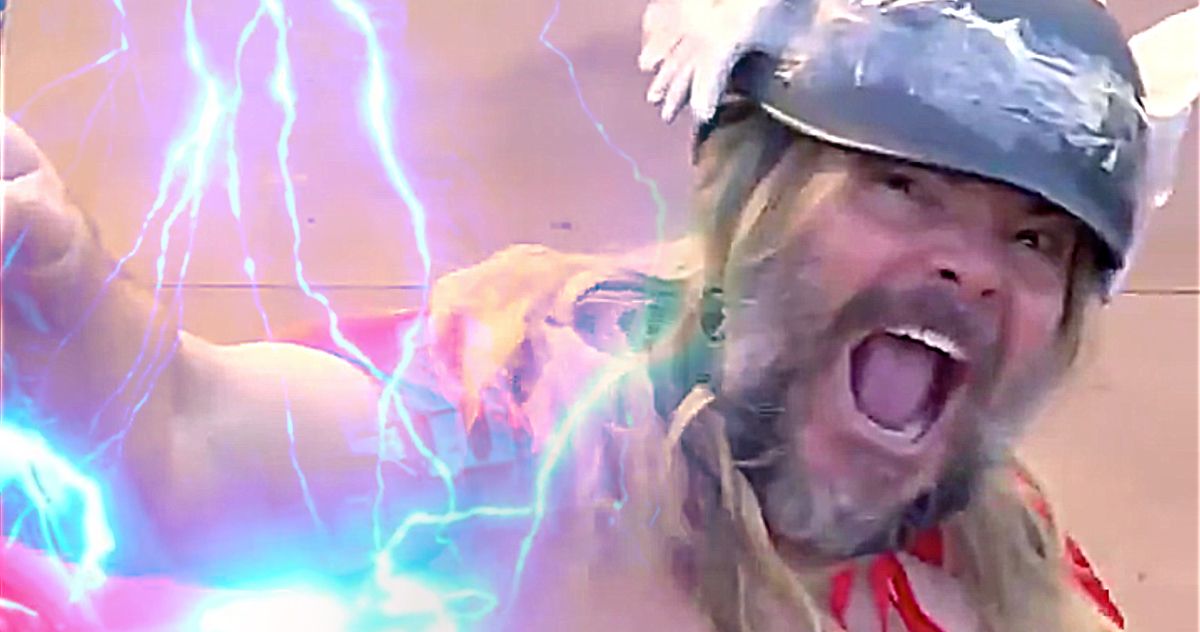 Jack Black Deems Himself the New 'God of Thunder' in Hilarious Ragnarok Spoof Video