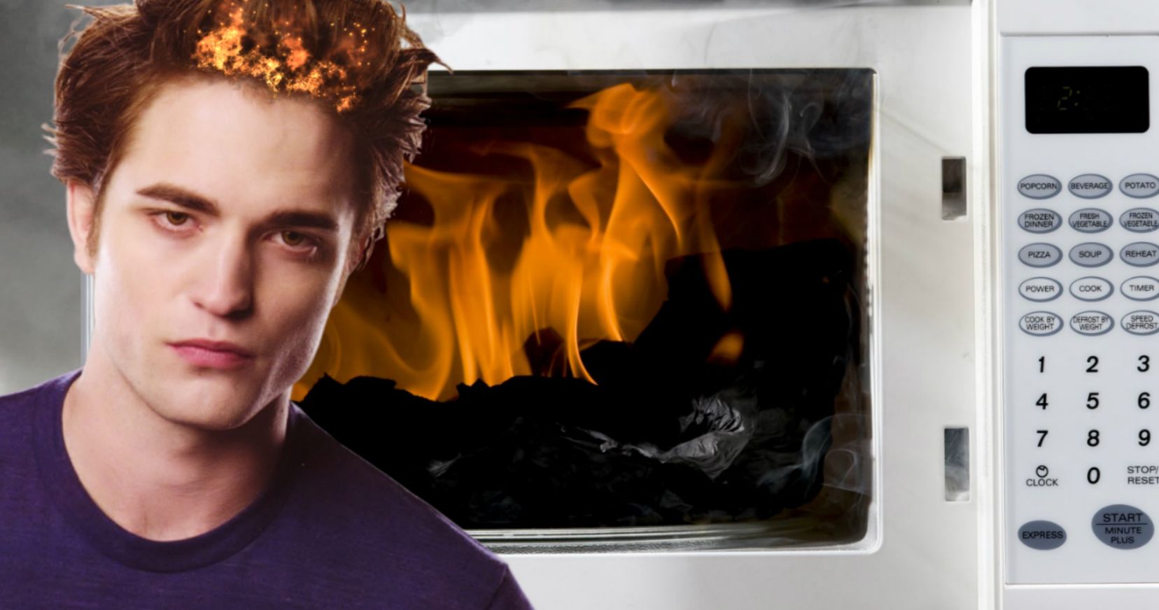 Robert Pattinson Exploded His Microwave Because He Thought It Was an Oven