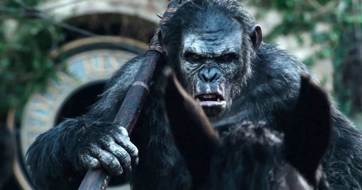 Epic Final Dawn of the Planet of the Apes Trailer!