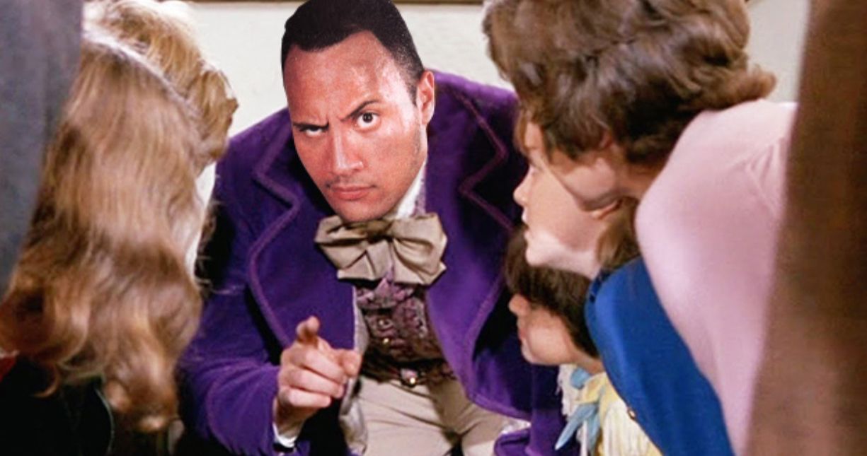 The Rock as Willy Wonka? It Almost Happened