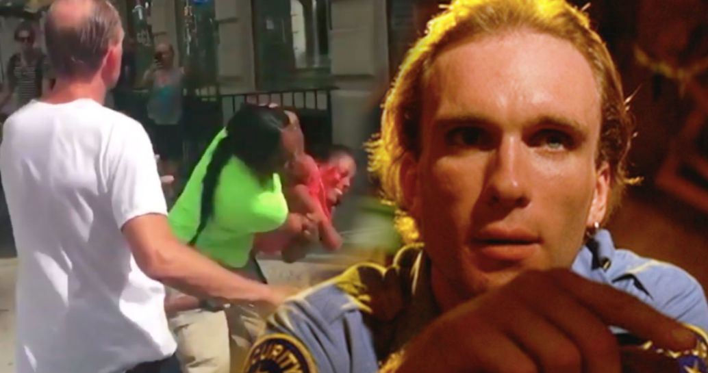 Watch Pulp Fiction Actor Peter Greene Break Up a Street Fight Between 2 Angry Women