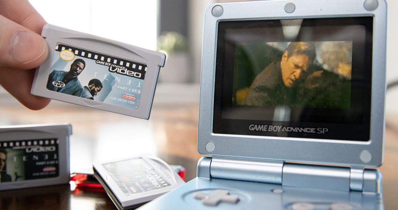 Youtuber Finds Worst Way to Watch Tenet, and It's on a Game Boy Advance