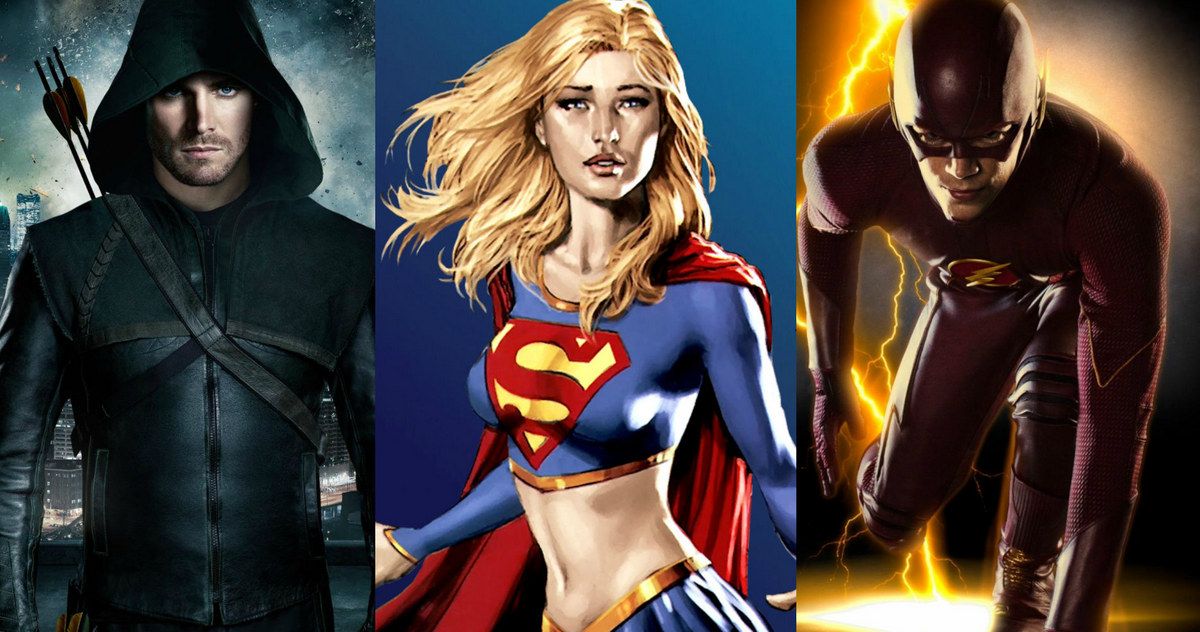 Supergirl TV Show May Crossover with Arrow and The Flash