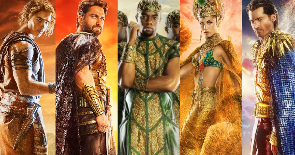 5 Gods of Egypt Character Posters Introduce the Cast