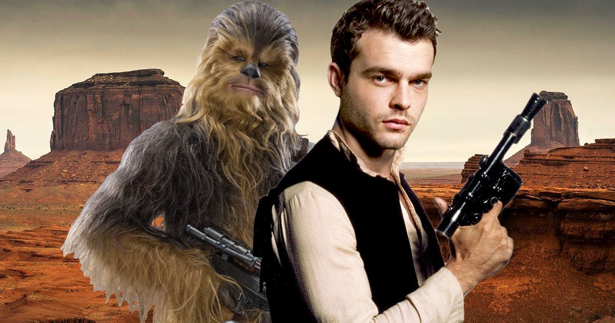 Han Solo Set Photos Reveal New Desert Salt Flats Planet