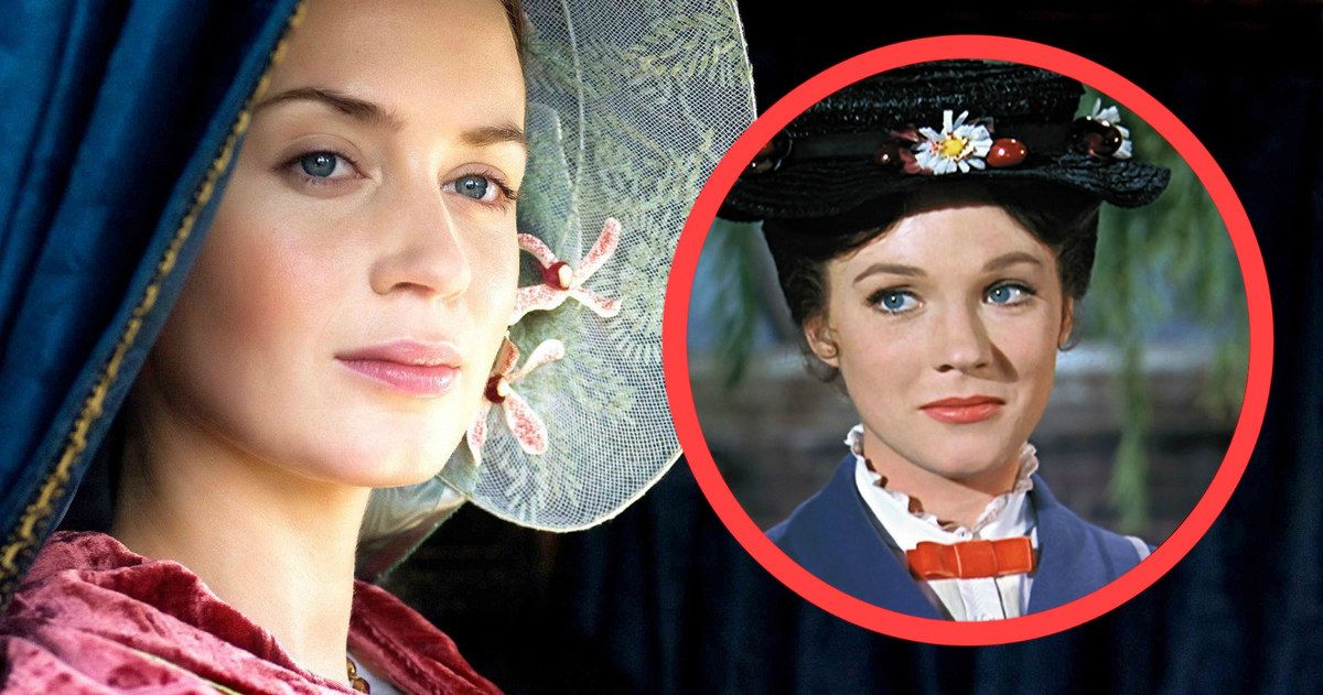How Original Mary Poppins Julie Andrews Feels About Emily Blunt Casting
