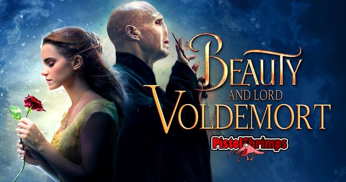 Belle Loves Voldemort in Beauty and the Beast Mashup Video