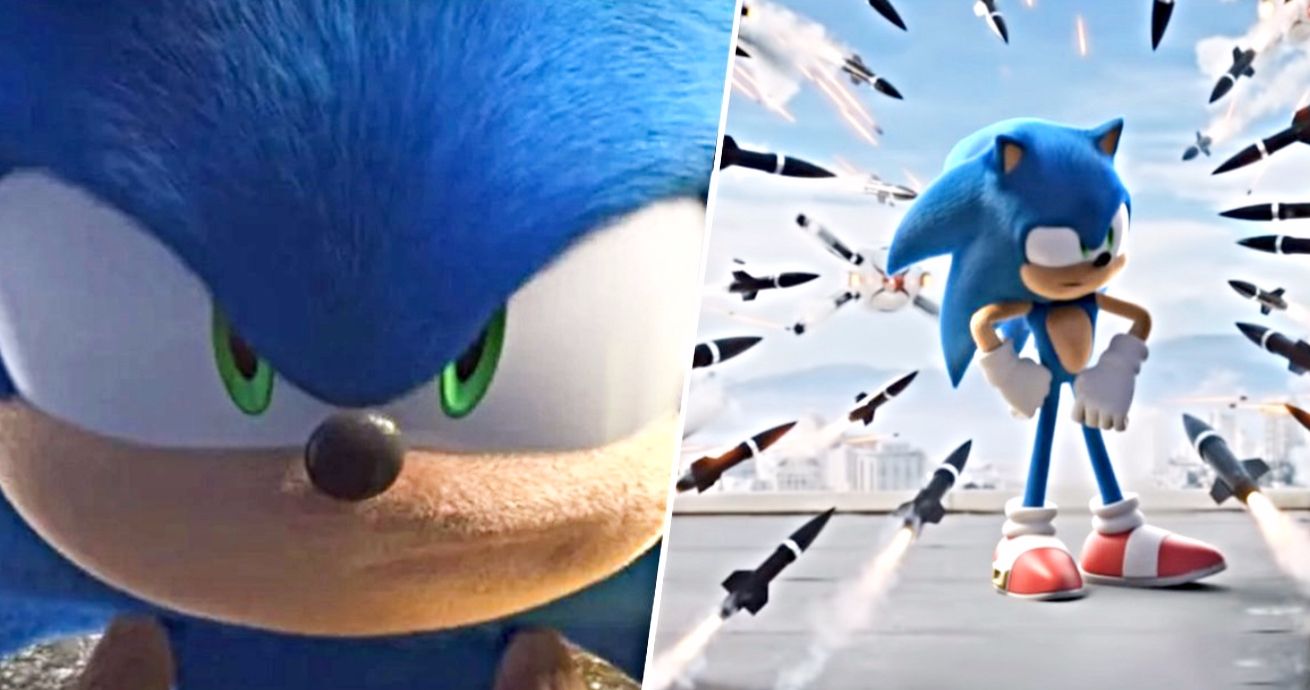 Sonic aparece repaginado em novo trailer do filme