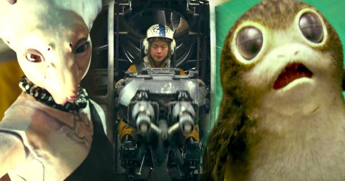 New Star Wars 8 Characters &amp; Aliens Unveiled in Behind-the-Scenes Video Images