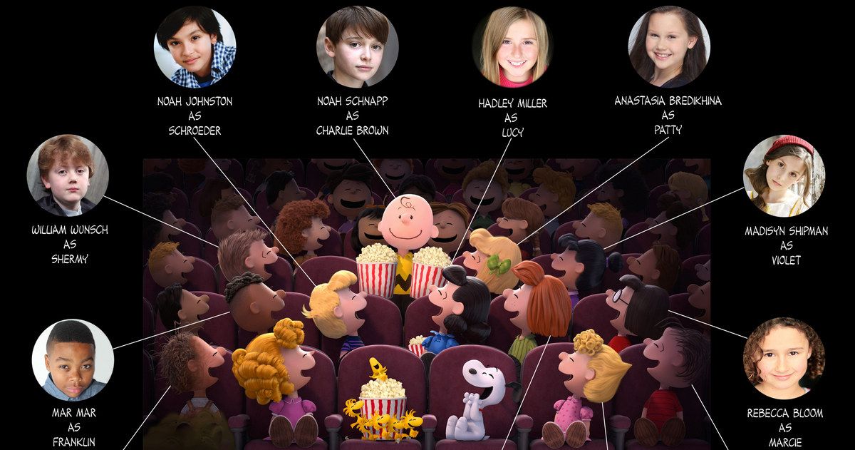 The Peanuts Movie Voice Cast Announced