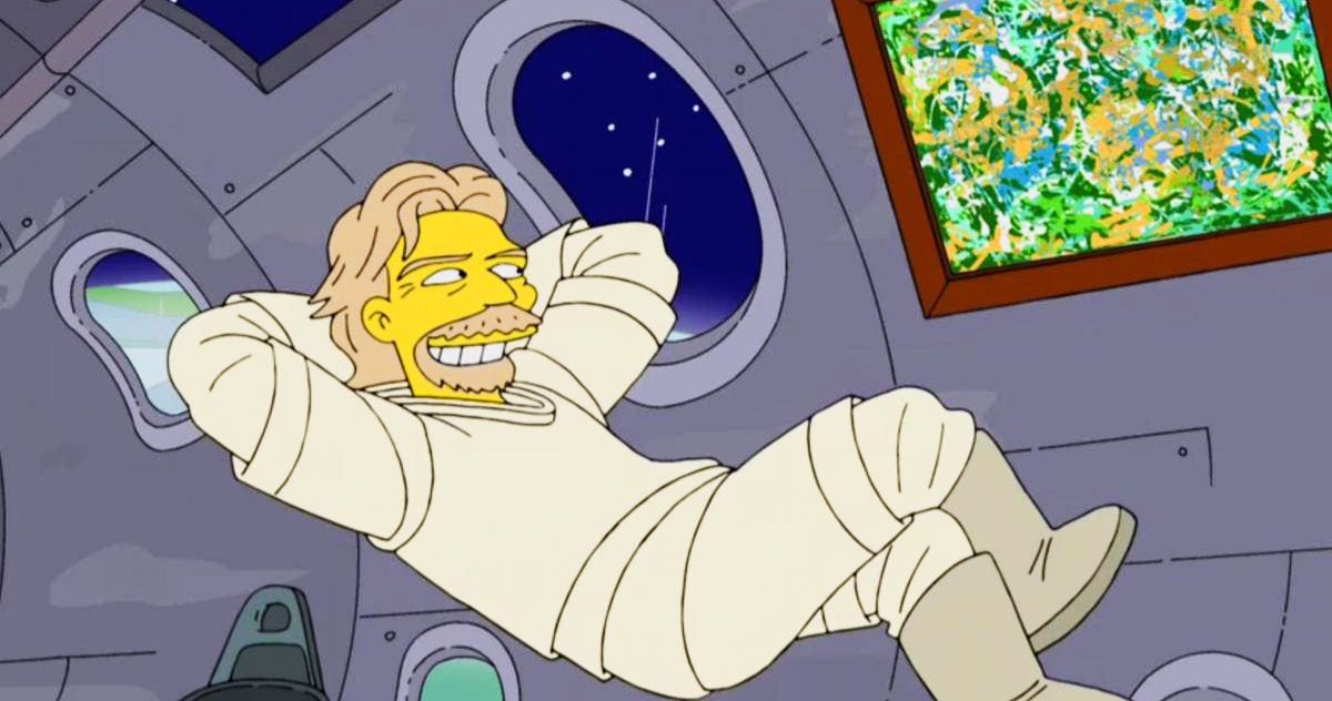 The Simpsons Predicted Richard Branson's Space Voyage Back in 2014