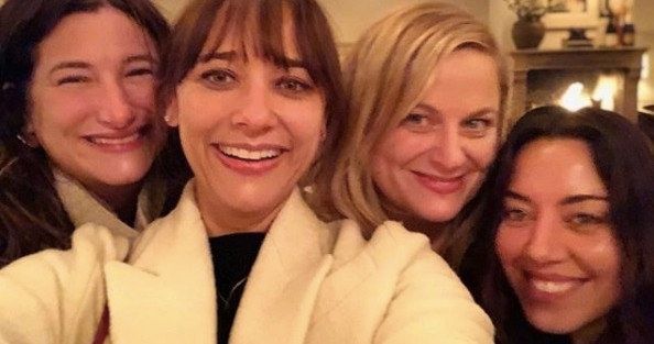 Amy Poehler Reunites Parks and Rec Ladies for Galentine's Day