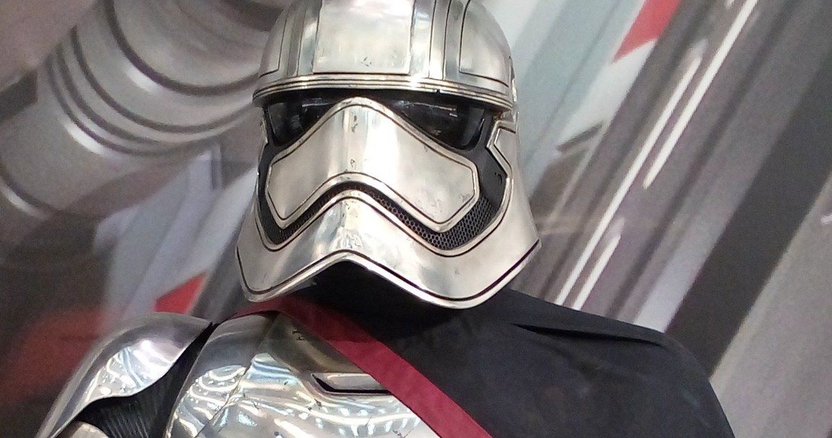 Why Doesn't Captain Phasma Take Her Helmet Off in Star Wars: The Force Awakens?