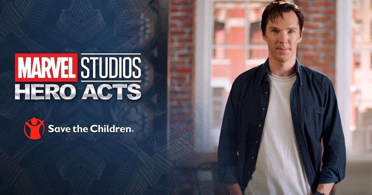 Doctor Strange Star Benedict Cumberbatch Helps Launch Marvel Studios Hero Acts
