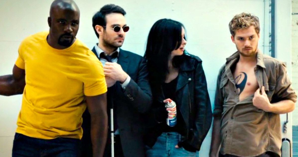 Defenders Unite in First Look at Netflix's Marvel Miniseries