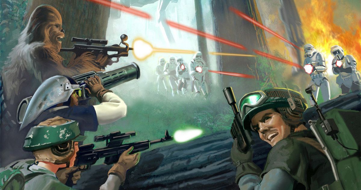Star Wars 7 Forest Battle Details Tease a Return to Endor