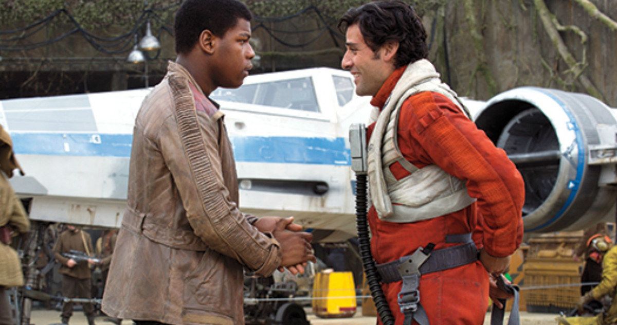 New Star Wars 7 Footage Has Poe Delivering a Classic Line