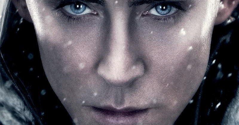Hobbit 3 Poster Featuring Lee Pace as Thranduil