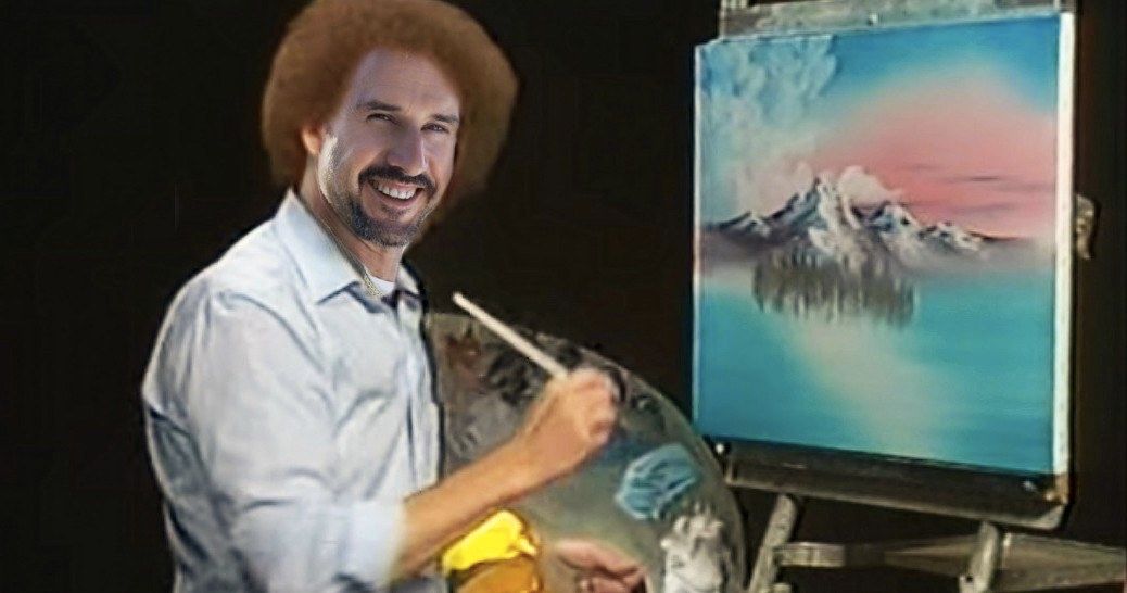 David Arquette Is Ready to Teach Bob Ross Painting Classes