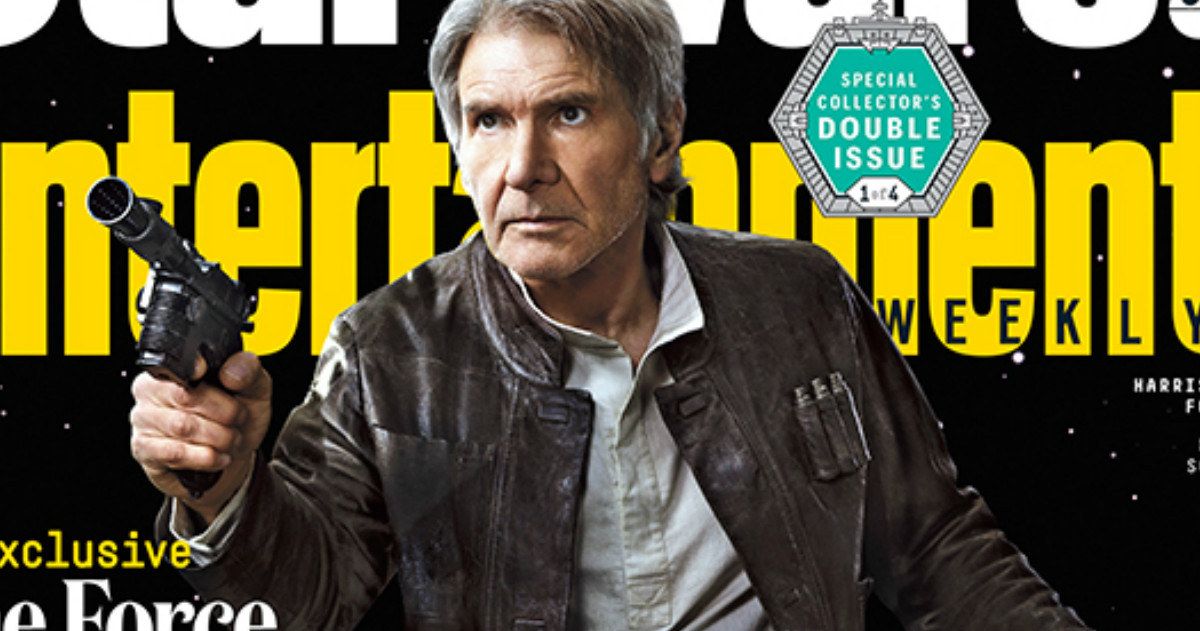 Star Wars 7 EW Covers with Han, Rey, Finn, C3PO &amp; R2D2