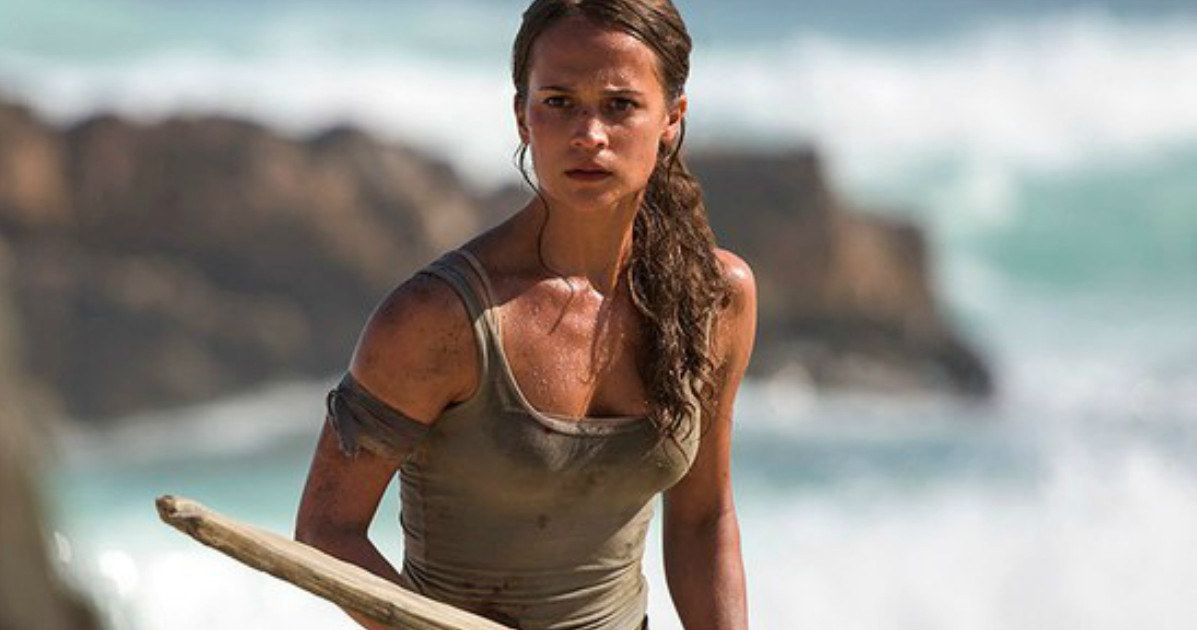 First Look at Alicia Vikander as Lara Croft in Tomb Raider Remake
