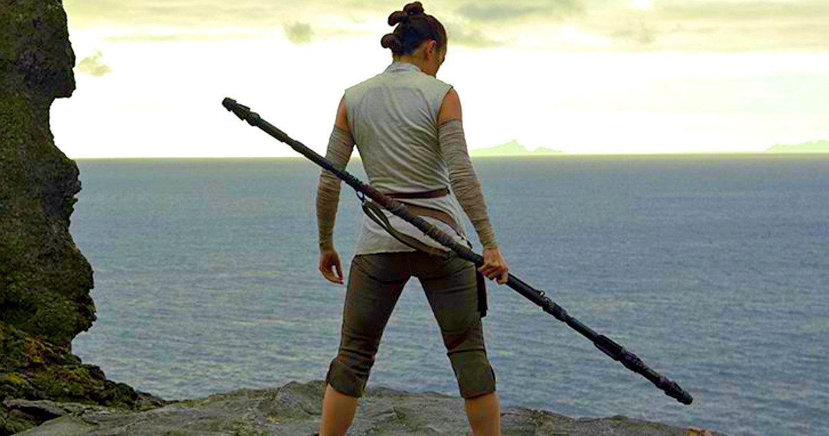 Rey Is Ready for Jedi Training in New Star Wars 8 Photo
