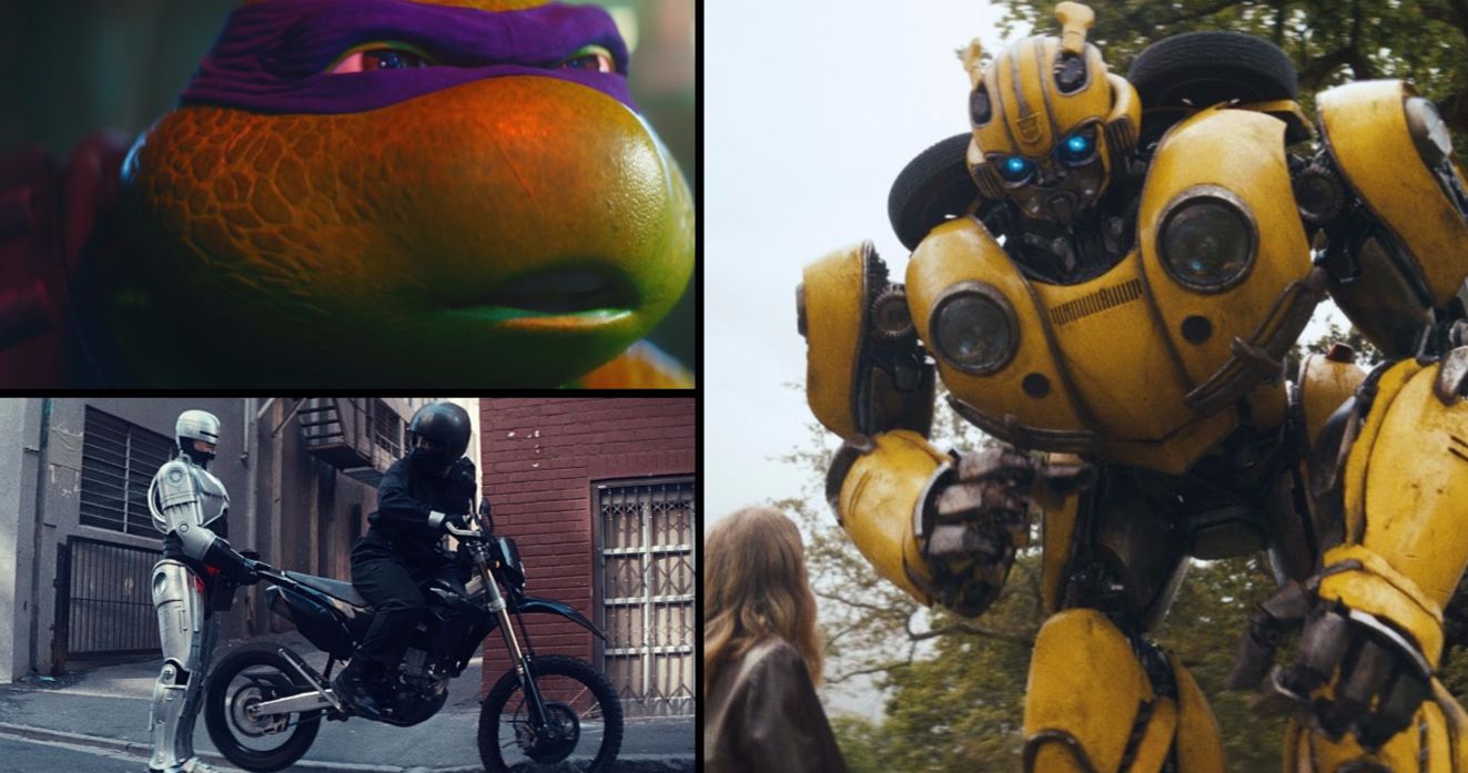 Ninja Turtles, RoboCop, and Bumblebee Return in Awesome U.K. Commercials