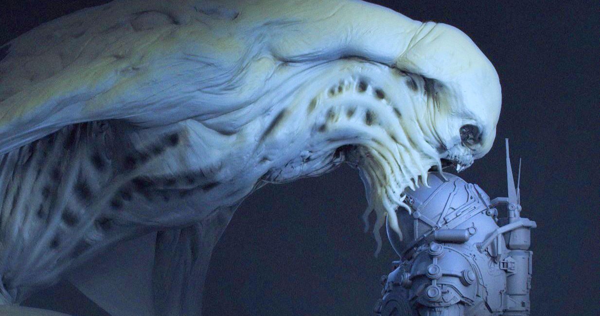 Underwater Art Reveals the Monsters in Kristen Stewart's Scary Creature Feature