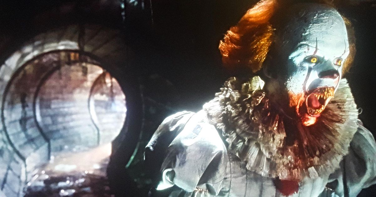 Pennywise Recreates an Iconic Scene in Latest IT 2 Set Photos