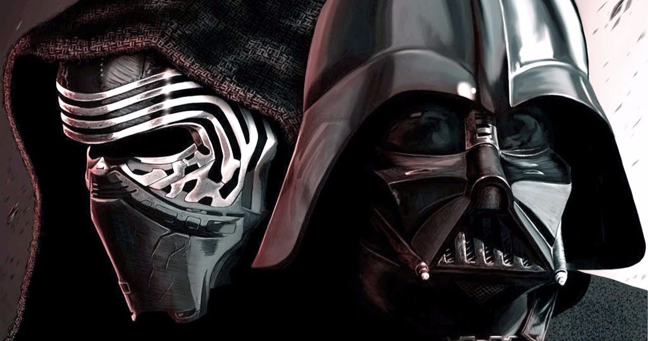 Leaked Star Wars 9 Art Shows Kylo Ren Vs. Darth Vader Fight from Trevorrow's Script?
