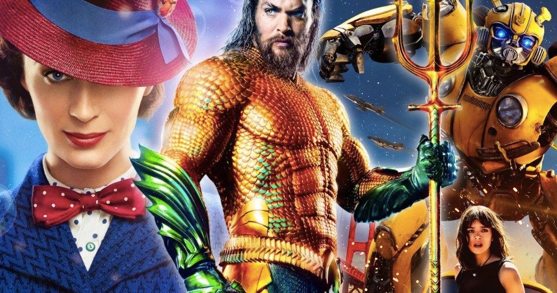 Can Aquaman Swim Past Mary Poppins &amp; Bumblebee at the Box Office?