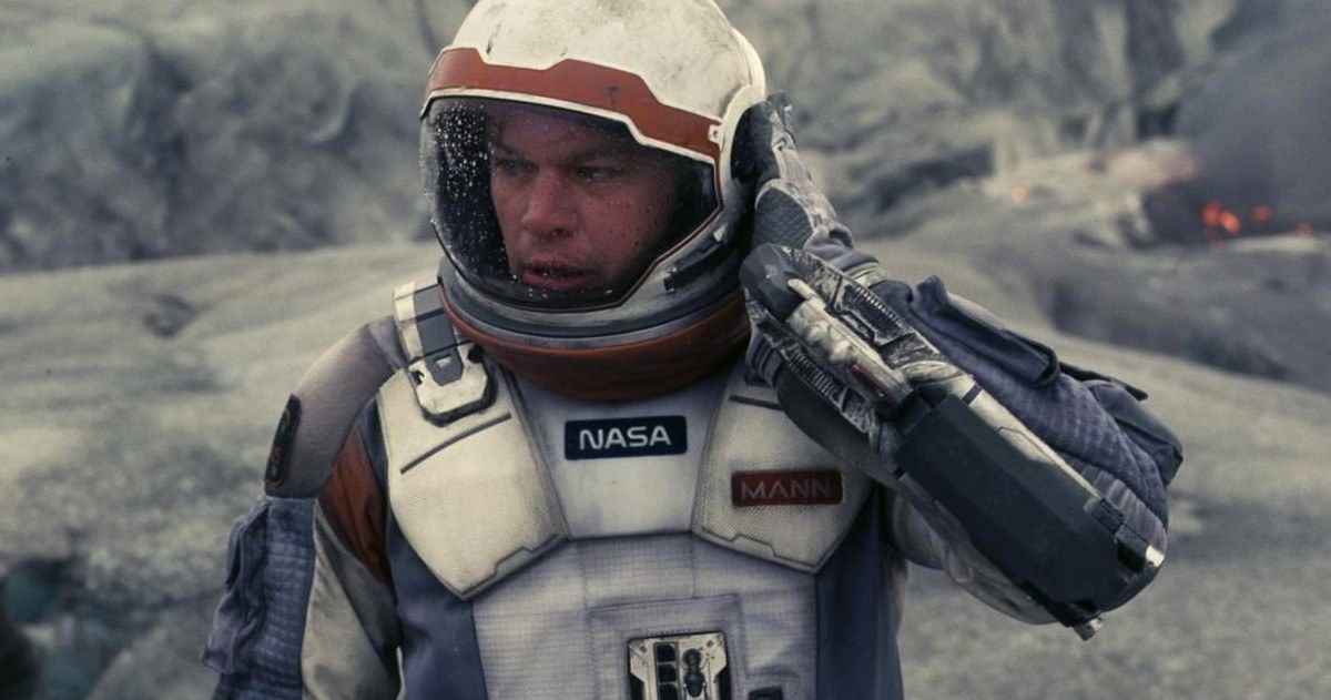 The Martian TV Spots: Matt Damon Shocks the World