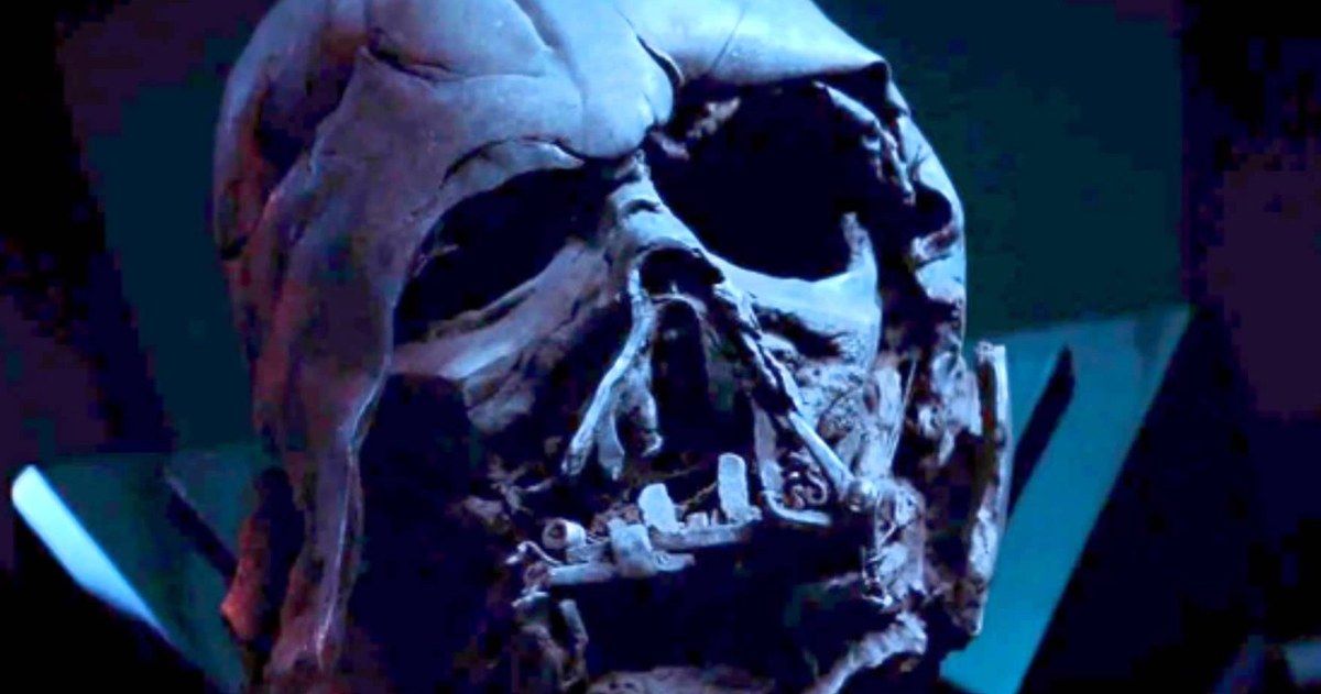 Where Is Darth Vader's Helmet in The Last Jedi?