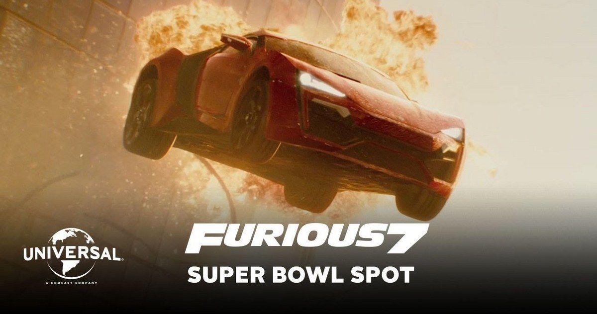 Furious 7 Super Bowl Trailer!