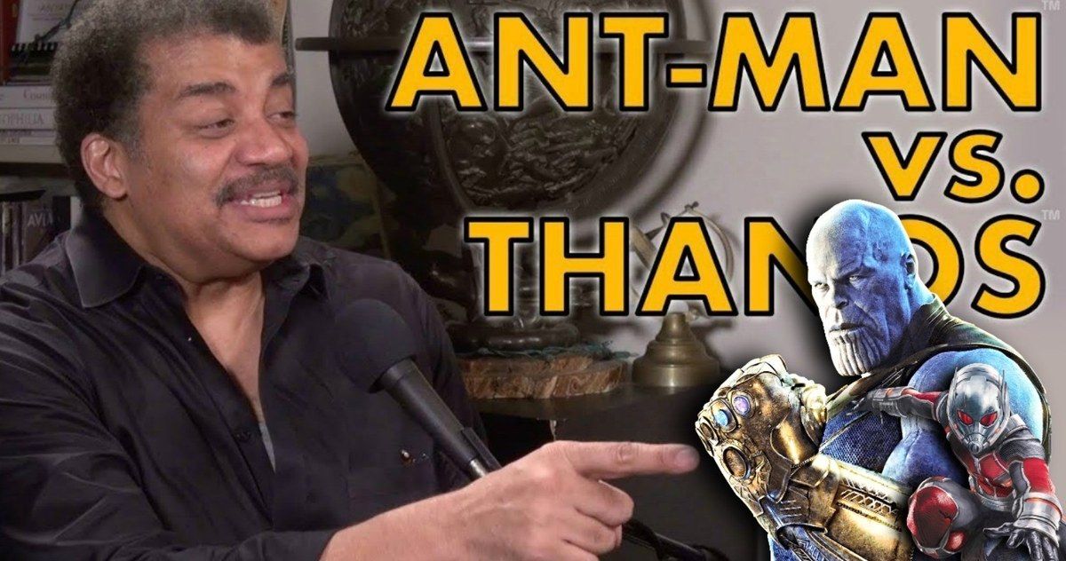 Neil DeGrasse Tyson Weighs in on Gross Avengers: Endgame Ant-Man Theory