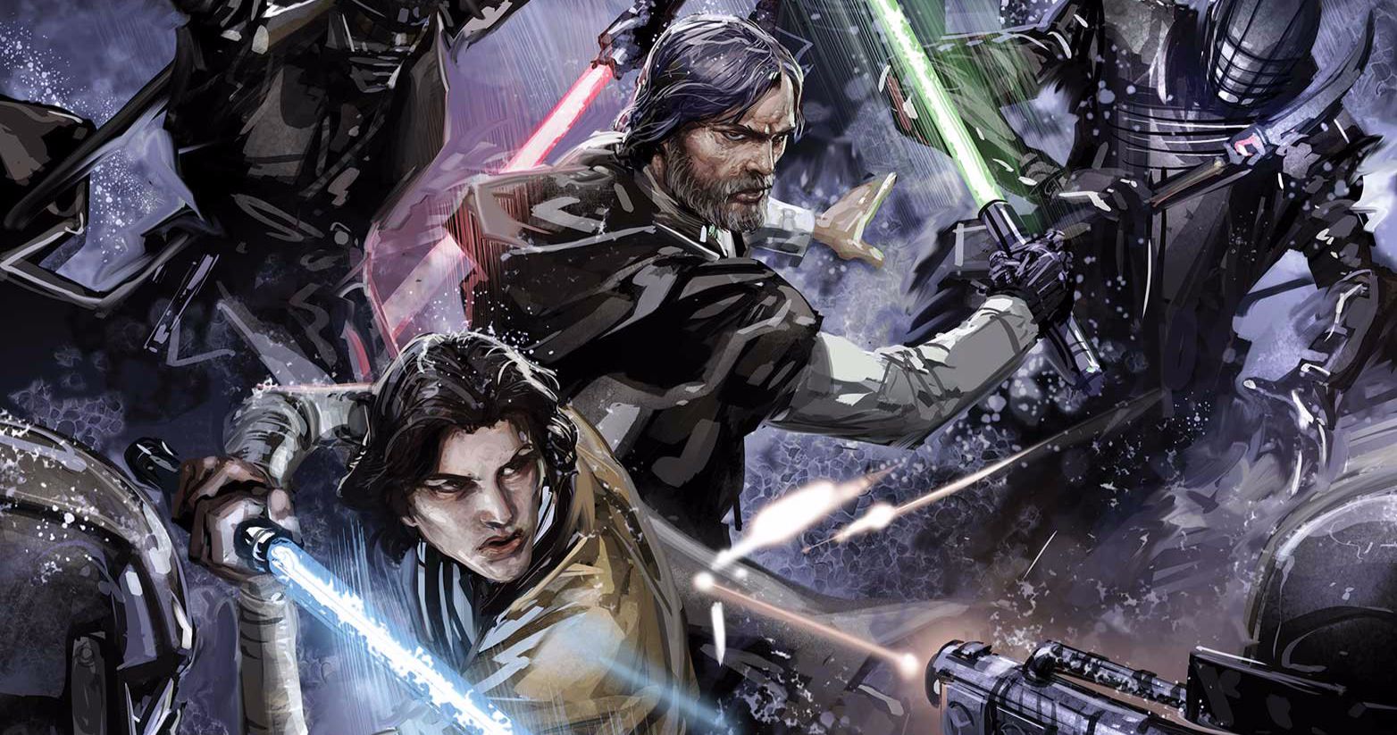 Luke Skywalker &amp; Ben Solo Fought the Knights of Ren &amp; It's Official Star Wars Canon