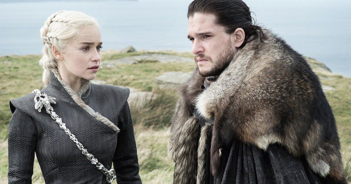 Game of Thrones Episode 7.5 Photos Get Intense with Dany &amp; Jon Snow
