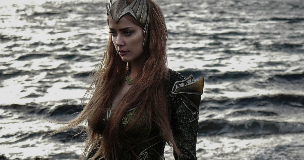 Amber Heard as Mera in Justice League