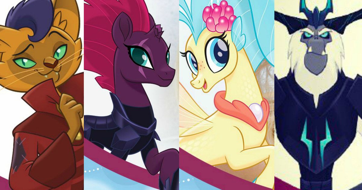 My Little Pony the Movie Cast Photos Reveal All-New Charcters